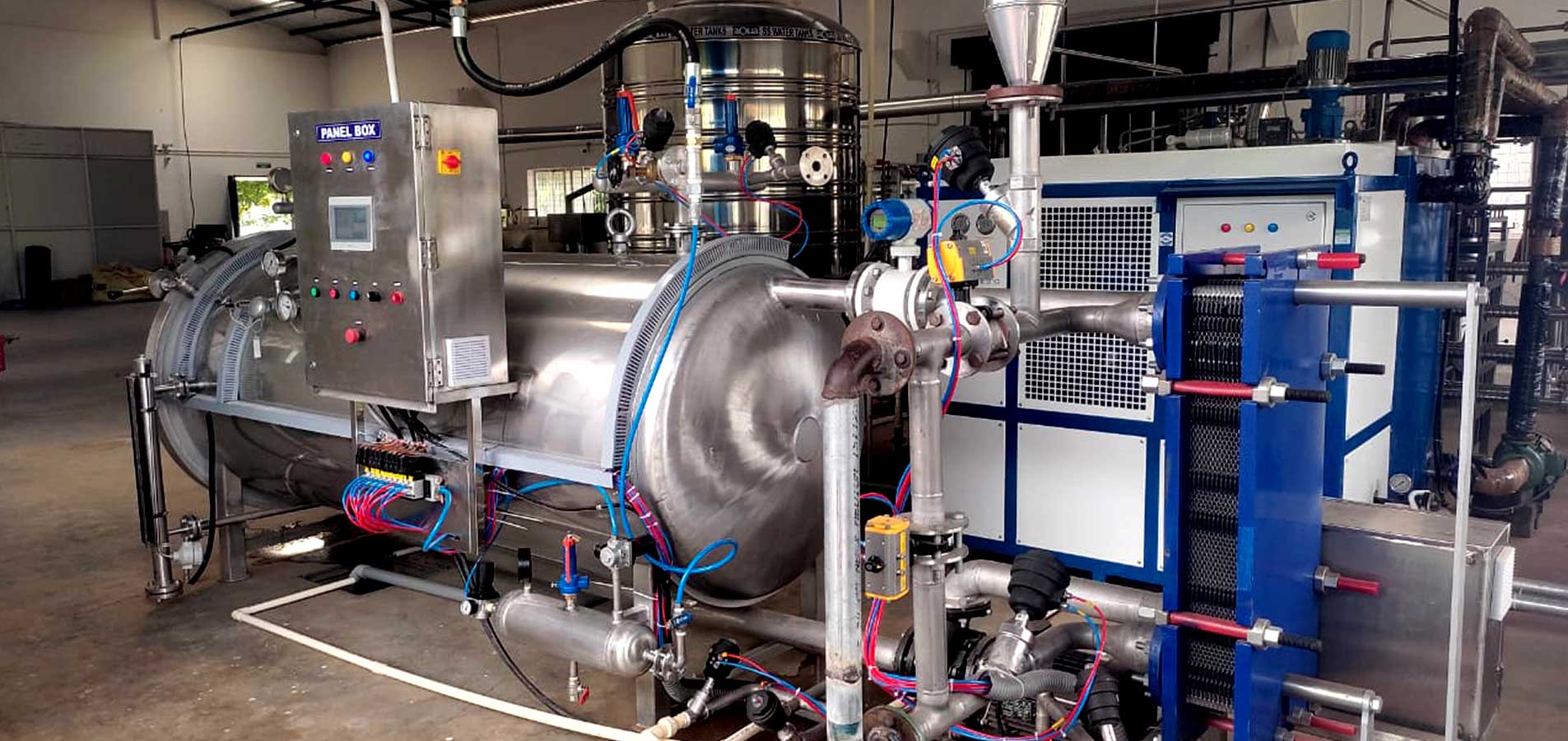 Industrial Retort Processing System - Optimizing food quality and safety