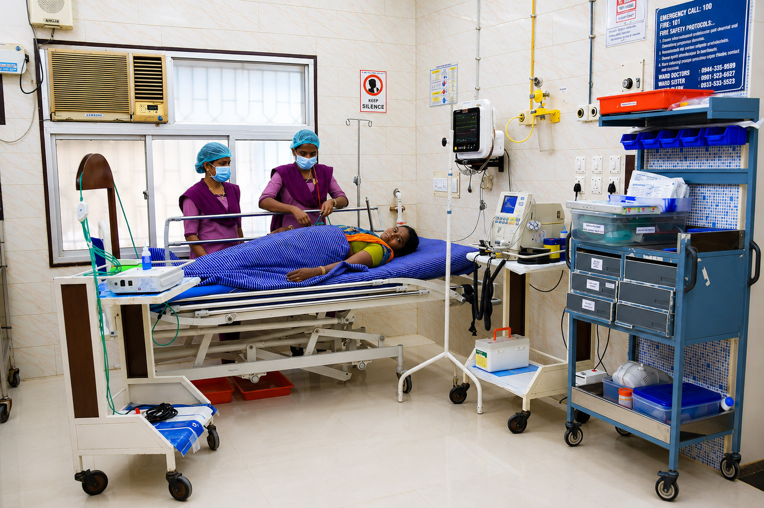 Emergency Casualty Ward - Bed 1